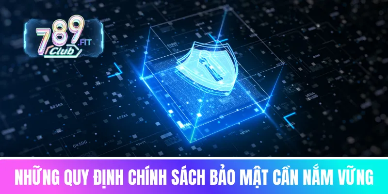 Chính sách bảo mật 789club - Cam kết của cổng game Những quy định chính sách bảo mật cần nắm vững